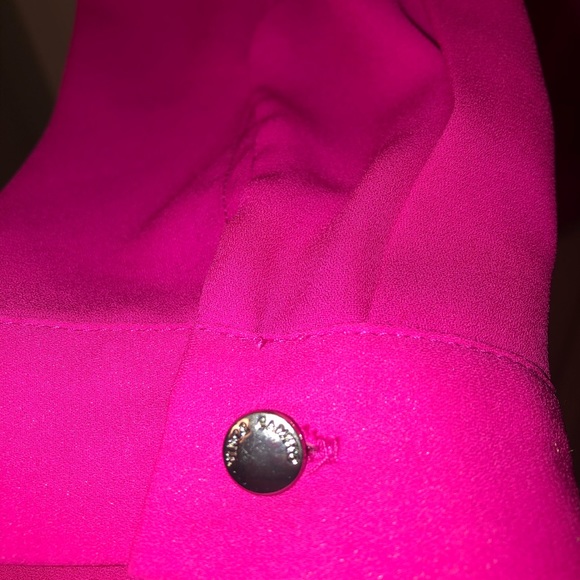 Vince Camuto Hot Pink Blouse - Picture 6 of 7
